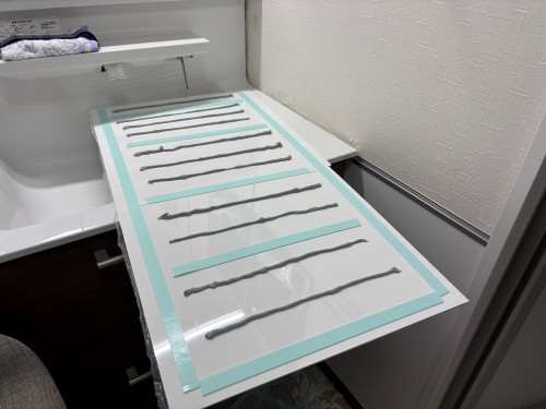 コーキング作業2